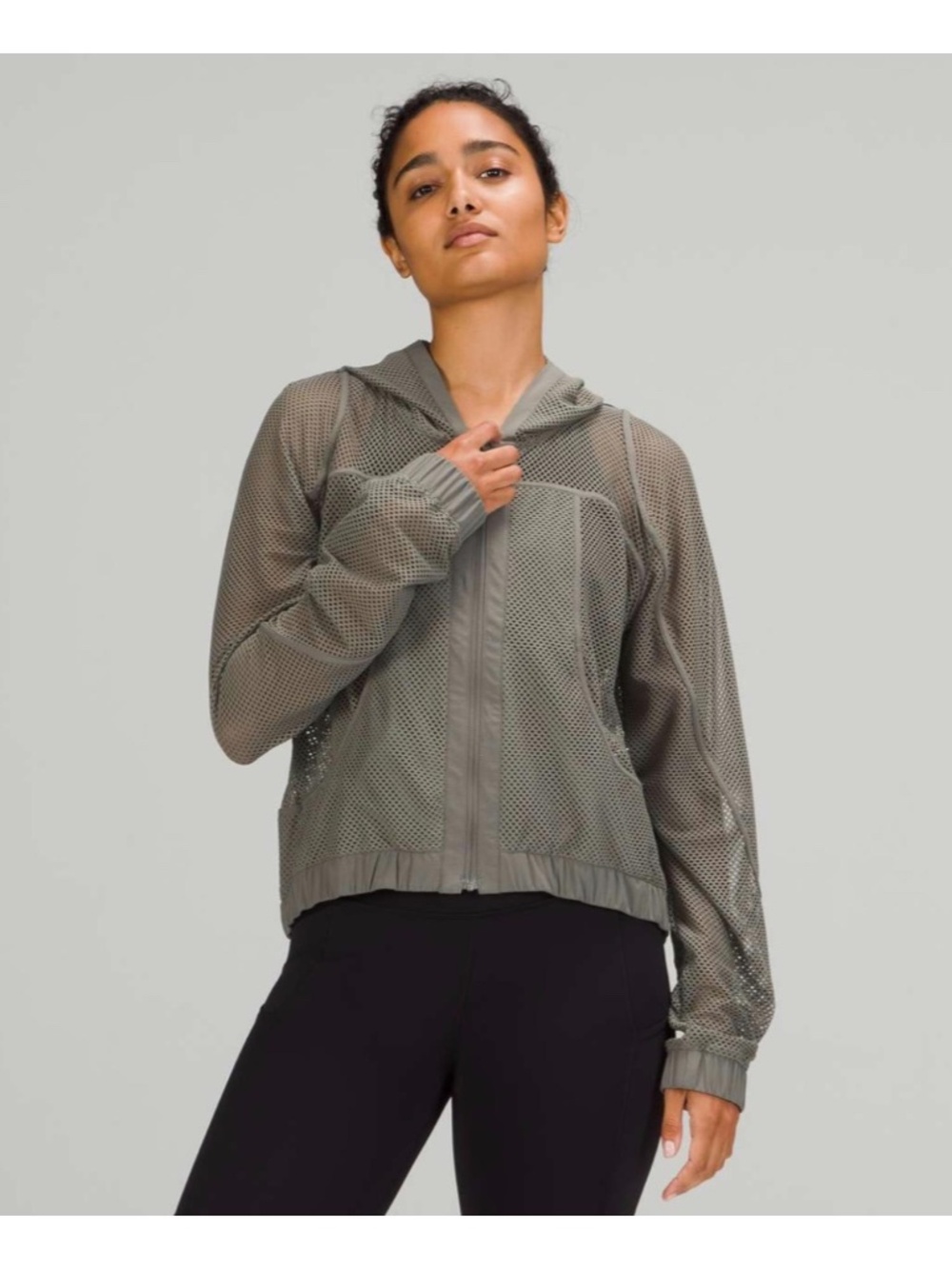 Lululemon Relaxed Fit Mesh Jacket